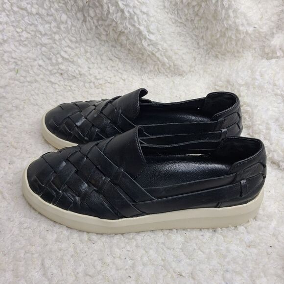 Frye black Brea Huarache Slip On sneaker shoes sz 6 - Picture 4 of 8